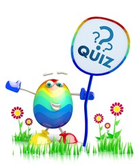 quiz Easter egg Character