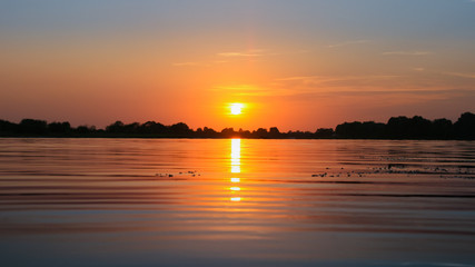 Fototapeta premium Закат на Припяти