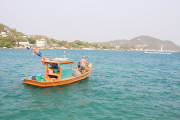 Traditional fishermen, coastal fishing