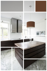 Contemporary kitchen interior