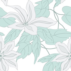 floral seamless pattern