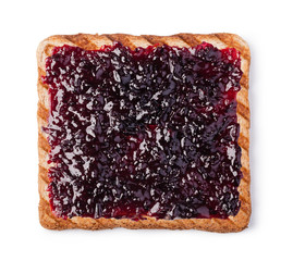 Toast with jam