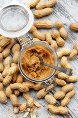 Home-made peanut butter