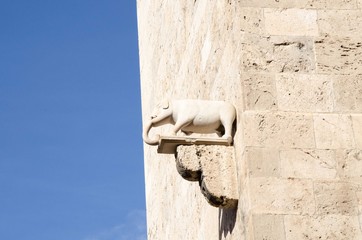 View of the city of Cagliari, Sardinia, Italy
