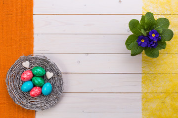 Ostern Hintergrund Beschriftung