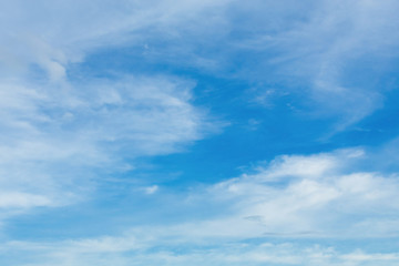 blue sky and white cloud, cloudy sky background