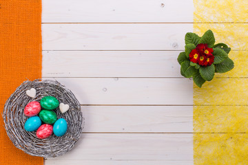Ostern Hintergrund Beschriftung