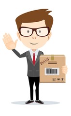 Fast delivery of mail and parcels