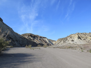 Rocks in Tabernas Desert