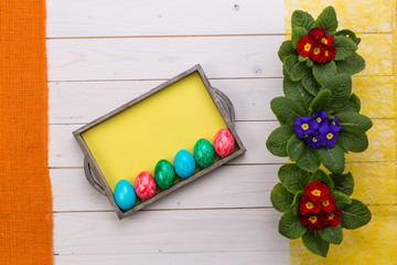 Ostern Hintergrund Beschriftung