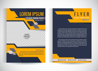 Obraz premium Abstract vector modern flyers brochure / annual report /design templates / stationery with white background in size a4