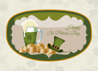 Happy Saint Patricks day design 