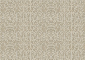 Ornament mit stilisiertem Pflanzenmotiv