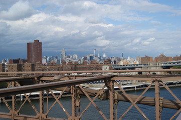 Obraz premium Most Brookliński