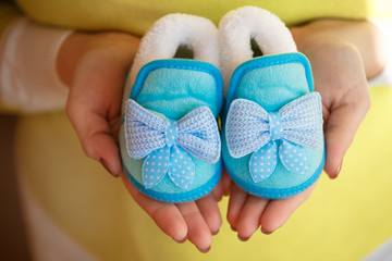 Newborn baby booties