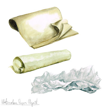 Watercolor Paper Clipart - Wrapping Paper