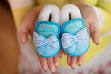 Newborn baby booties