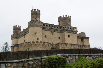 Manzanares castle in Spain