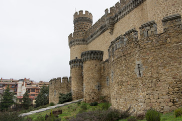 Manzanares castle in Spain