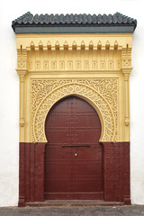 Ancient door Moorish style