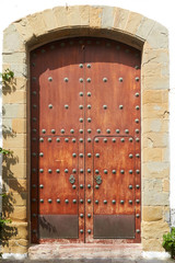 Ancient door  Moorish style