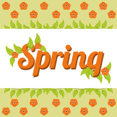 Spring season design 