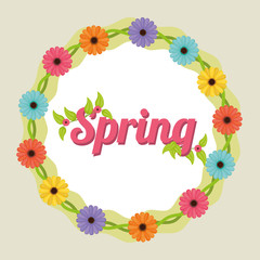 Spring season design 