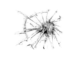 shattered glas
