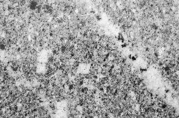 Closeup surface marble wall texture background in black and white tone