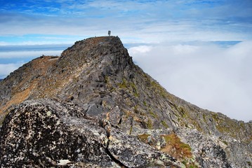 Fototapeta premium above the clouds