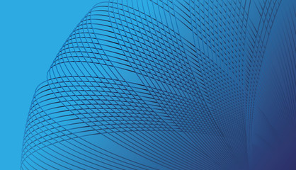 Abstract Blue Background Texture