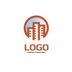 Vector of house icon.  Business team for construction icon. Business icon for the company. Abstract symbol of house. Design element. Vector illustration.