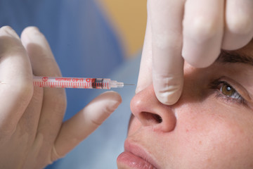 Photo of cosmetic procedures .