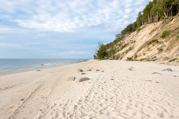 Fototapeta na wymiar Coast of the Baltic Sea in Poland