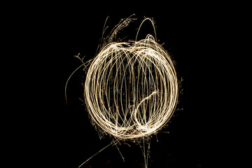 Orb light painting