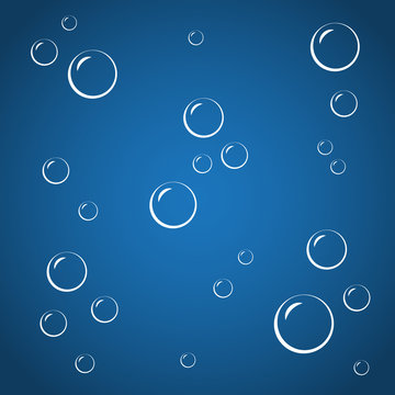 Underwater vector illustration.