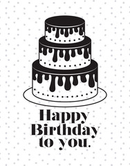 happy birthday design 