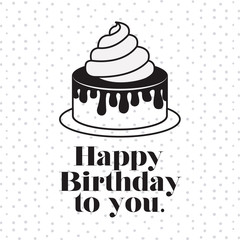 happy birthday design 