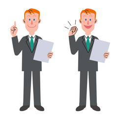 男性　テキスト　ポーズ