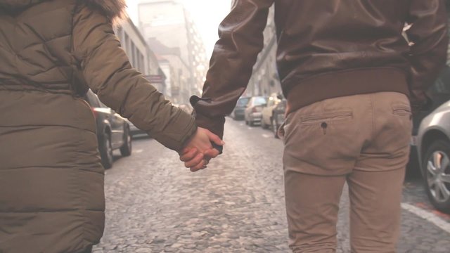 Couple having a good time outdoors.
