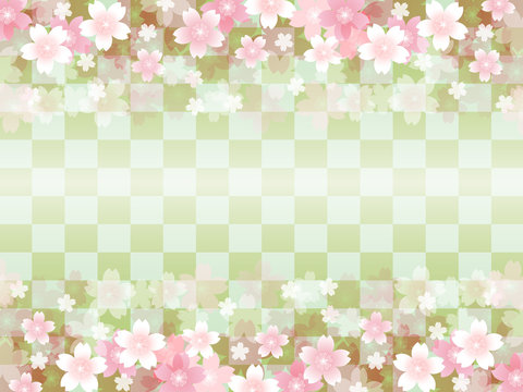 桜　春　花　背景