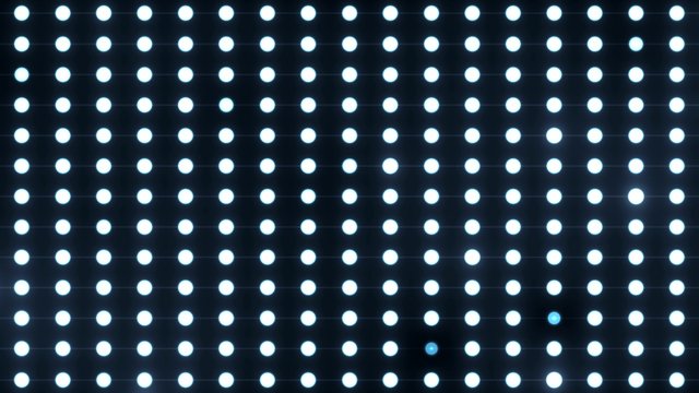 Floodlights blue disco background. Abstract motion background, shining lights, energy waves.