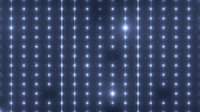 Floodlights blue disco background. Abstract motion background, shining lights, energy waves.