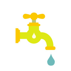 Save water flat icon