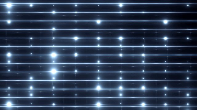 Floodlights blue disco background. Abstract motion background, shining lights, energy waves.