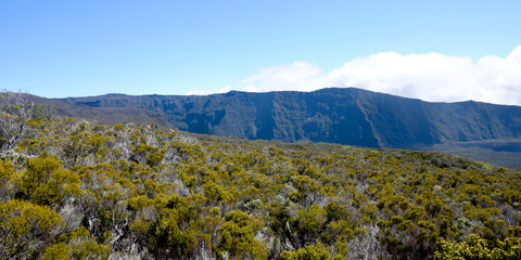 vue sur le cirque de salazie