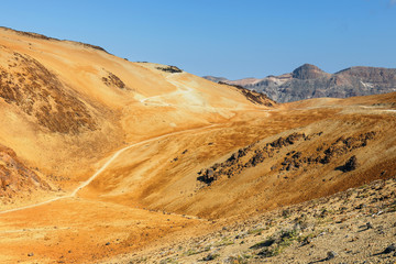Volcanic bombs on Montana Blanca, Teide National Park, Tenerife, Canary Islands, Spain