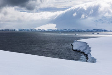 Antarctican Ice and Snow