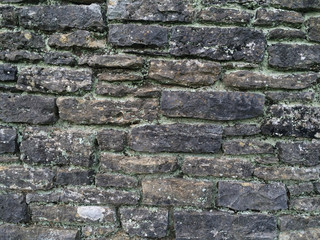 Obraz premium Old Wall with gray stones