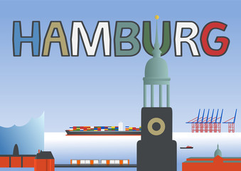 Hamburg - Plakat